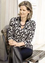 Shirtbluse mit farbbrillantem Druck 