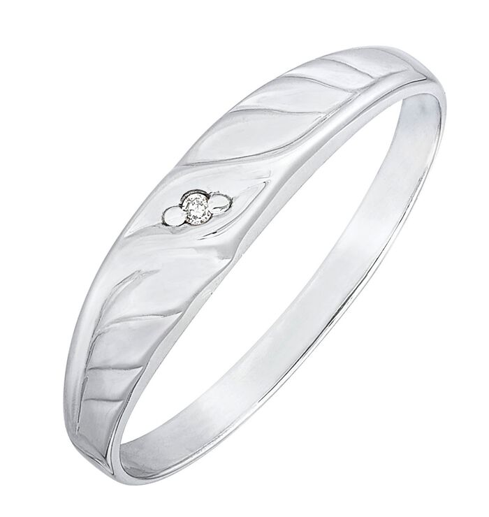 Damenring mit Diamant 