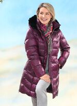 Daunen-Kurzmantel in 2 Farben ZYKLAM