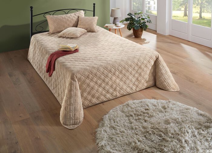 Tagesdecken in Cordoptik-Optik 