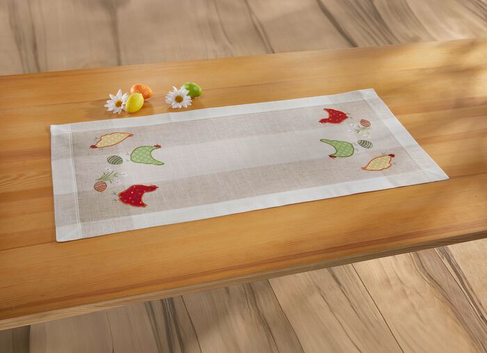 Tisch- und Raumdekoration mit aufwendigen Applikationen SEKT-BUNT