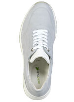 Waldläufer, bequeme Damen-Schnürschuhe, Weite H, mit herausnehmbarem Fussbett BLEU