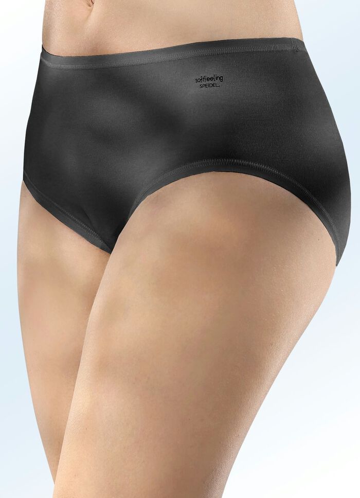 Speidel Dreierpack Slips mit flachen, elastischen Abschl&uuml;ssen 