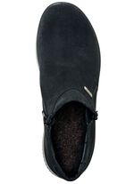 Atmungsaktive Damen-Boots, Winterschuhe, Weite K, mit Reissverschluss SCHWARZ