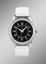 Moderne Quartz-Damenuhr mit Zugband 