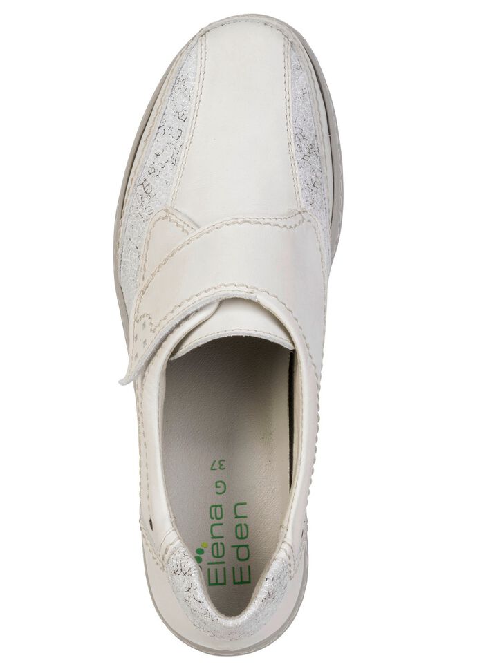 ELENA EDEN, komfortable Damen-Slipper, Weite G, mit herausnehmbarem Fussbett 