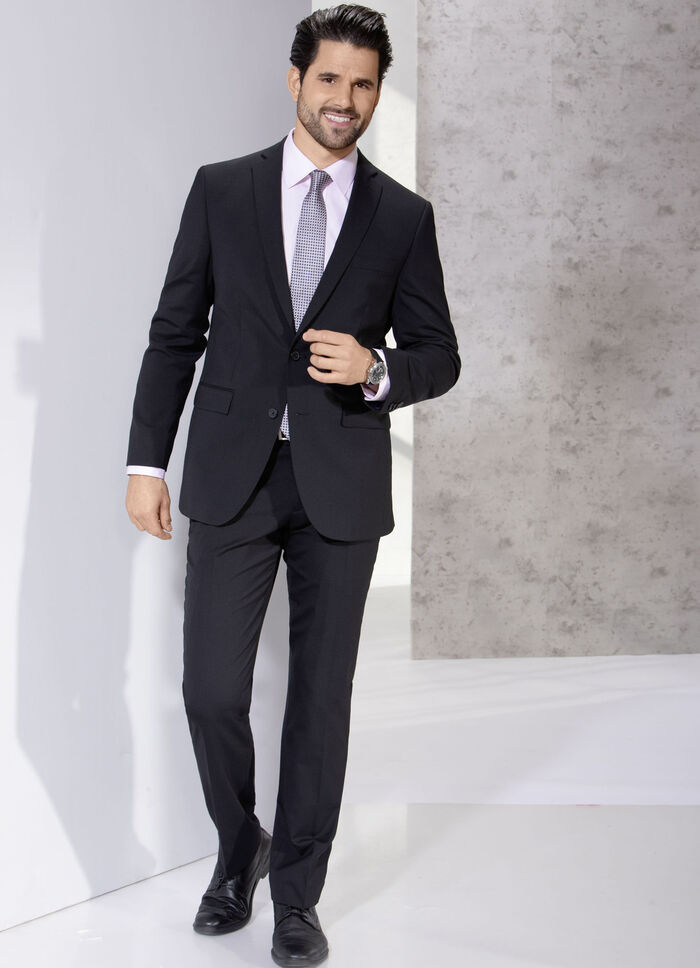 Sakko aus dem Baukasten-Anzug SCHWARZ