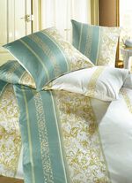 Pflegeleichte Bettw&auml;sche-Garnitur aus 100% Mako-Baumwolle JADE