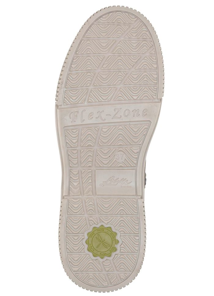 Libelle Bootie aus Nappaleder mit Zier-Reissverschluss TAUPE