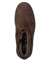 GINO GALANTE, gef&uuml;tterte Herren-Stiefel, Winterschuhe, mit Lammfell BRAUN