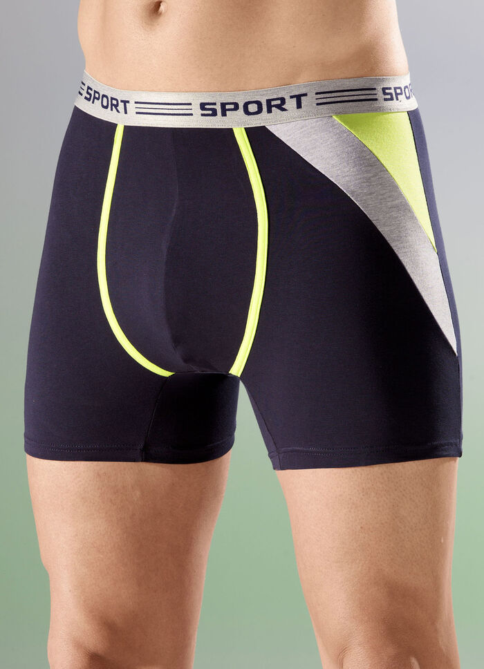 Viererpack Pants mit Elastikbund 