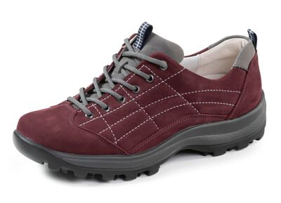 Waldl&auml;ufer Schn&uuml;rschuh aus Rind-Nubukleder 