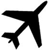 BADERde_DE1Logo_Flugzeug_schwarz BADERde_DE1Logo_Flugzeug_schwarz