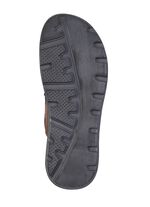 Pantolette mit luftigen Durchbr&uuml;chen SCHWARZ-KASTANIE