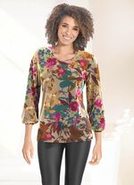 Shirt mit Allover-Dessin 