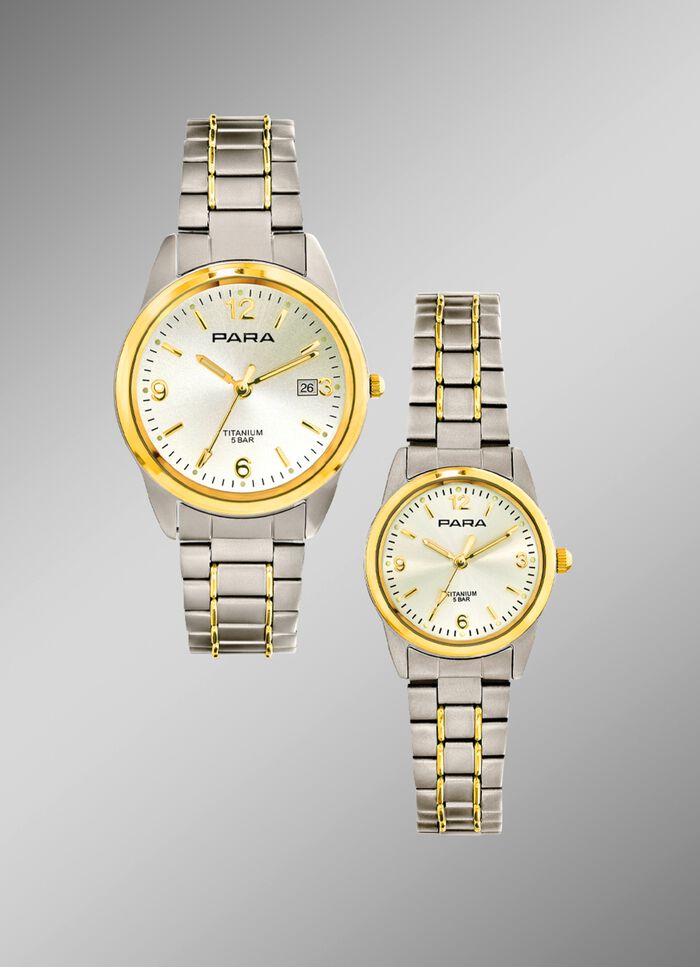 Klassische Partneruhren der Marke Para 