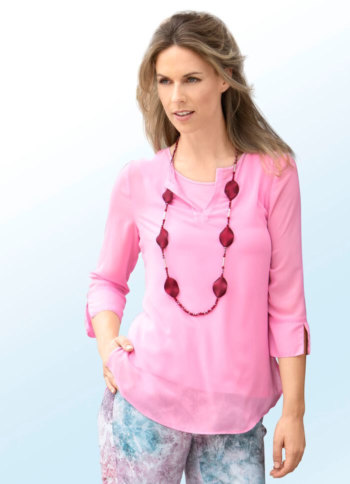 Tunika in 2-in-1-Optik 