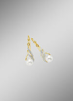 Ohrhaken mit S&uuml;sswasser-Zuchtperlen 