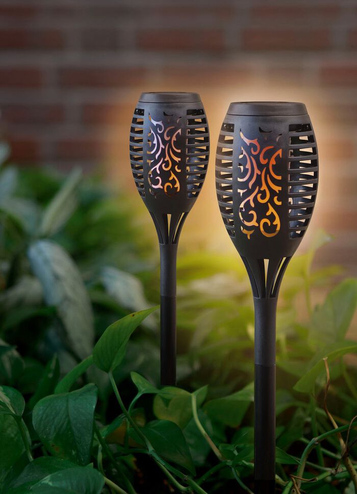 "EASYmaxx" Solar-Fackel, 2er-Set 