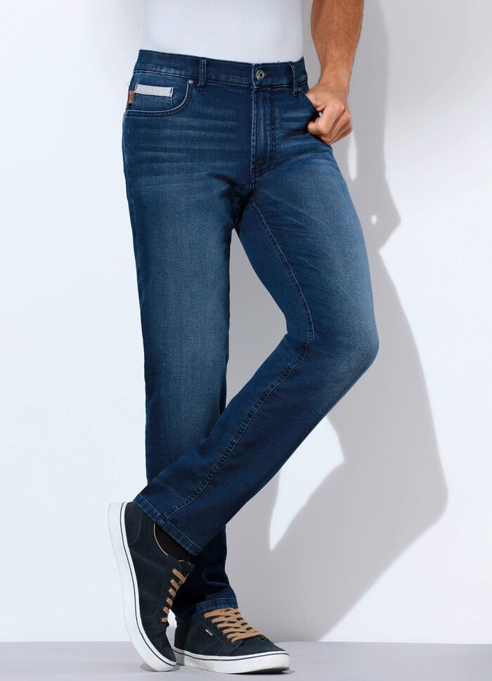 Jogg-Denim-Jeans von &laquo;Francesco Botti&raquo; in 2 Farben 