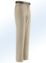 «Klaus-Modelle»-Hose mit Gürtel in 5 Farben BEIGE