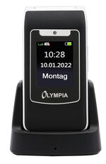 Olympia Style-Duo Klapphandy mit extra grosser Schrift SCHWARZ