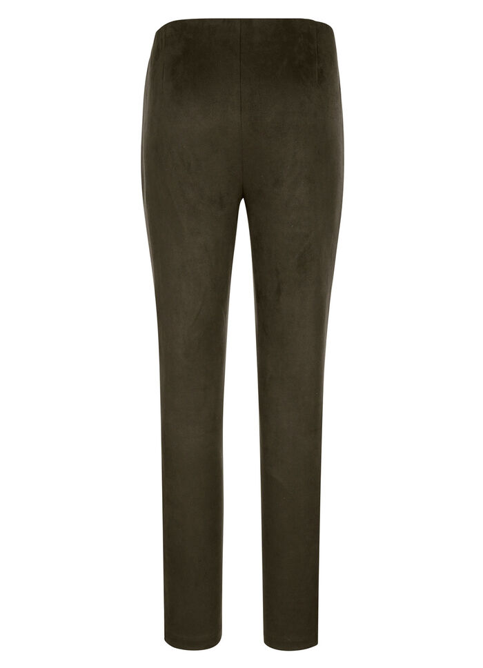 Hose mit schmaler Fußweite OLIV