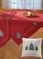 Tisch- und Raumdekoration mit Glitzergarn 