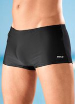 Zweierpack Badehosen in Kastenform mit Reissverschlusstasche 