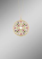 Eleganter Anh&auml;nger mit echt Abalone-Perlmutt 