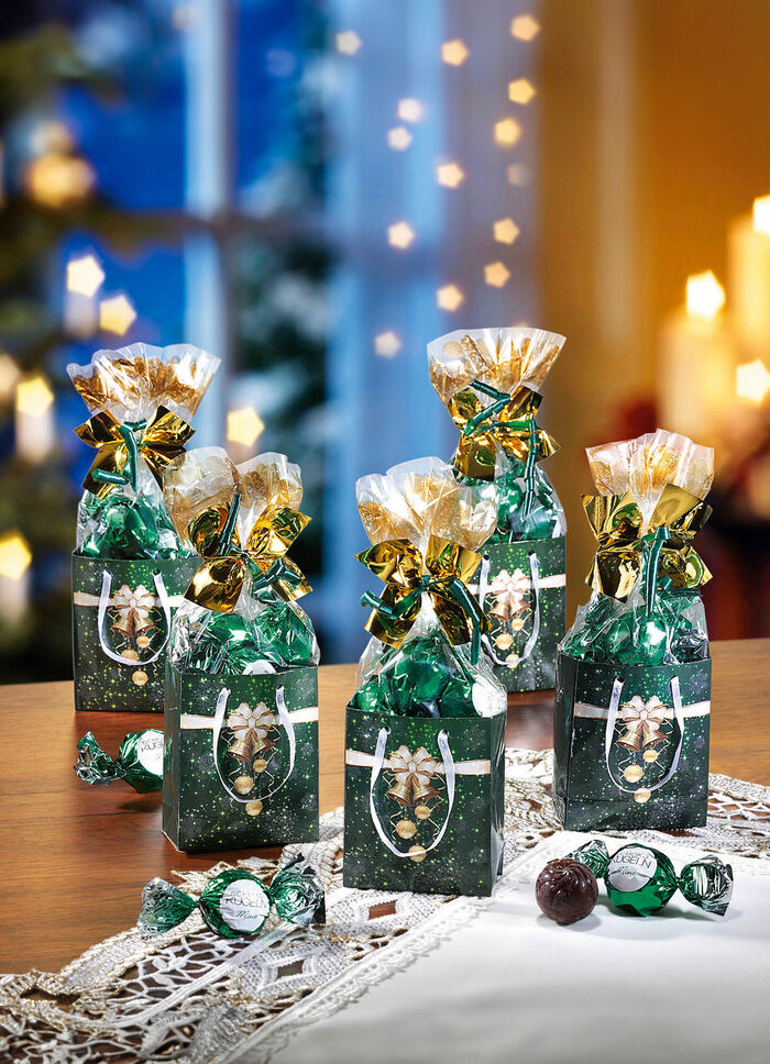 Geschenkt&uuml;tchen, 5er-Set, mit s&uuml;sser F&uuml;llung 