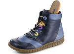 Gemini Schnür-Bootie mit pfiffigen Besätzen BLAU-BUNT