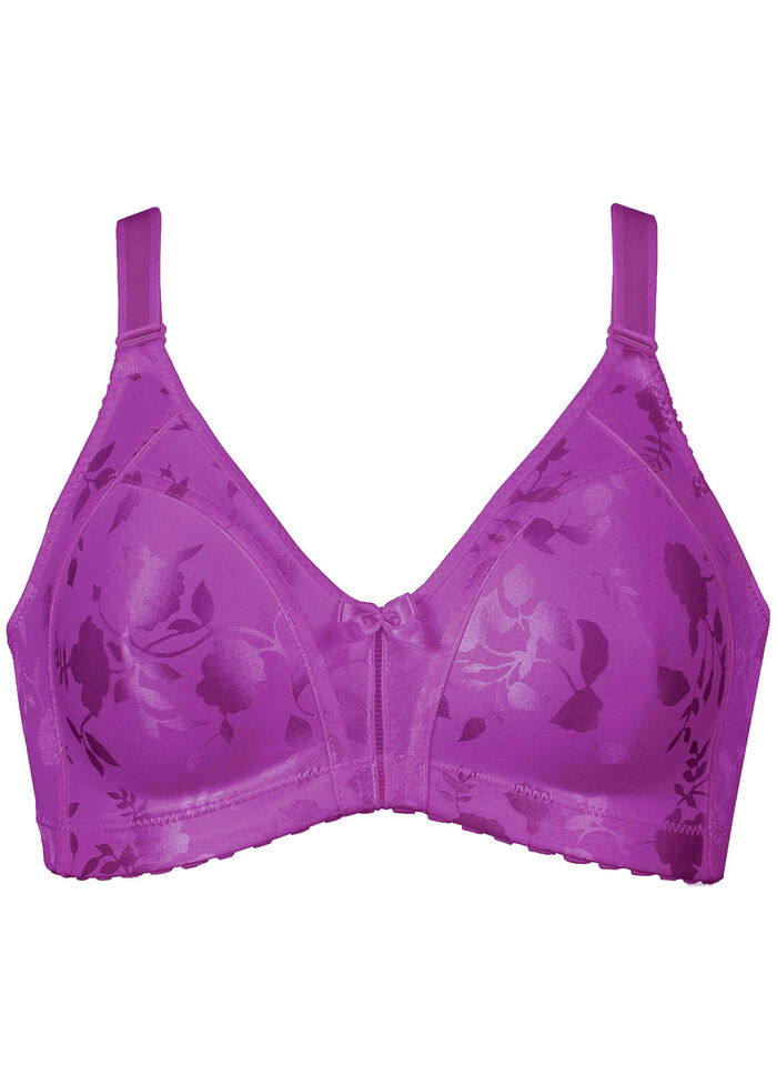 Naturana Minimizer-BH mit dezent glänzendem Floraldruck AZALEE