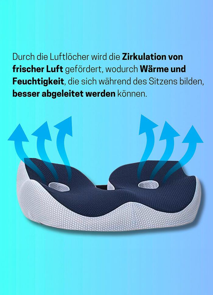 Ergonomisches Sitzkissen 