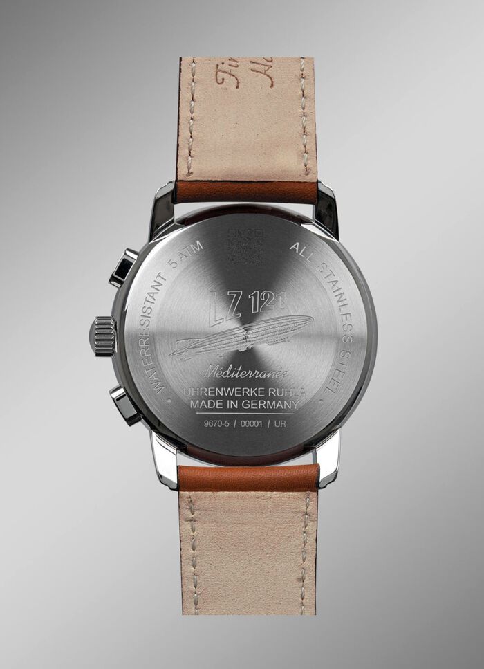 Zeppelin M&eacute;diterranee Herren-Quartzuhr 