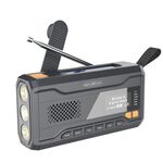 Solarkurbel-Radio mit DAB+ und UKW-Tuner 