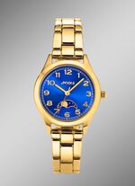 Quartz-Partneruhr von Pools mit Mondphasen 