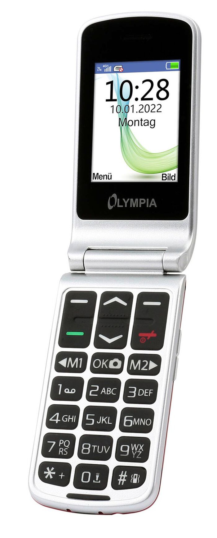 Olympia Style-Duo Klapphandy mit extra grosser Schrift 