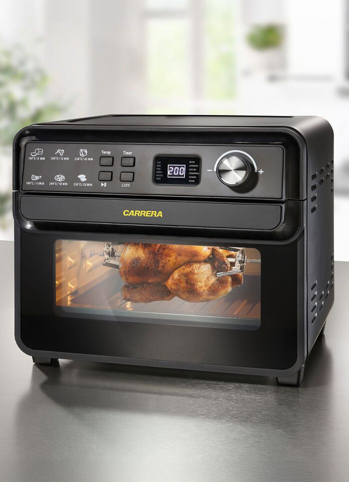Carrera Heissluft-Ofen &ndash; ersetzt Backofen und Fritteuse 