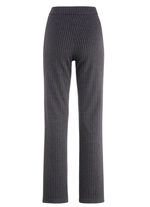 Nadelstreifenhose in modischer Weite ANTHRAZIT-HELLGRAU