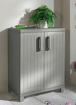 Gartenschrank für innen und aussen GRAU