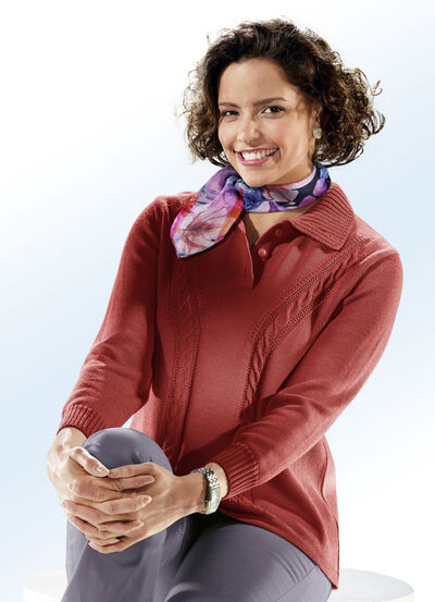 Pullover mit Schurwolle 