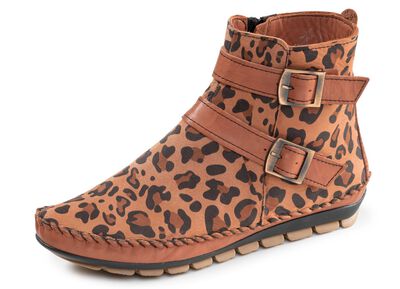 Gemini, trendige Damen-Boots, Weite G, mit herausnehmbarem Fussbett 