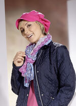 Schal mit Zickzack-Dessin 