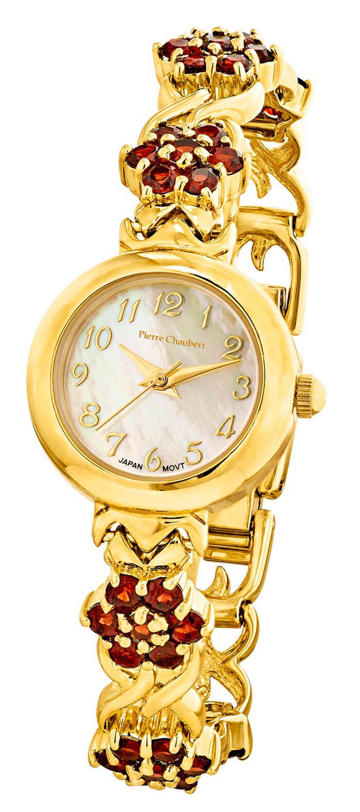 Auffallende Quartz-Damenuhr der Marke Pierre Chaubert 