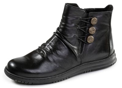 Gemini, modische Damen-Boots, Winterschuhe, Weite G, mite herausnehmbarem Fussbett 