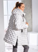 Funktions-Kurzmantel mit fester Kapuze 