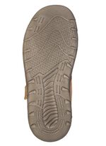 GINO GALANTE, klassische Herren-Sandalen, aus Leder COGNAC