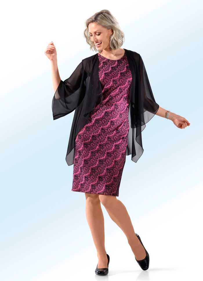 Kleid 2-tlg. mit Chasuble 