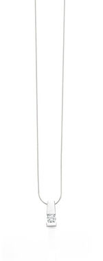 Edler Anhänger in Weissgold mit Brillant 